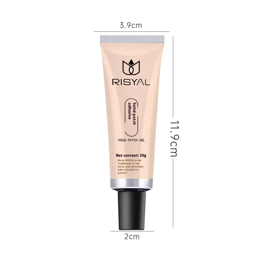 Risyal Solid Gel Nail Glue 30ml Mask Queen Nepal