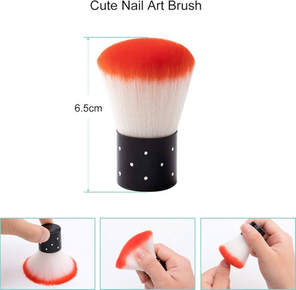 Nail Dust Brush Mask Queen Nepal