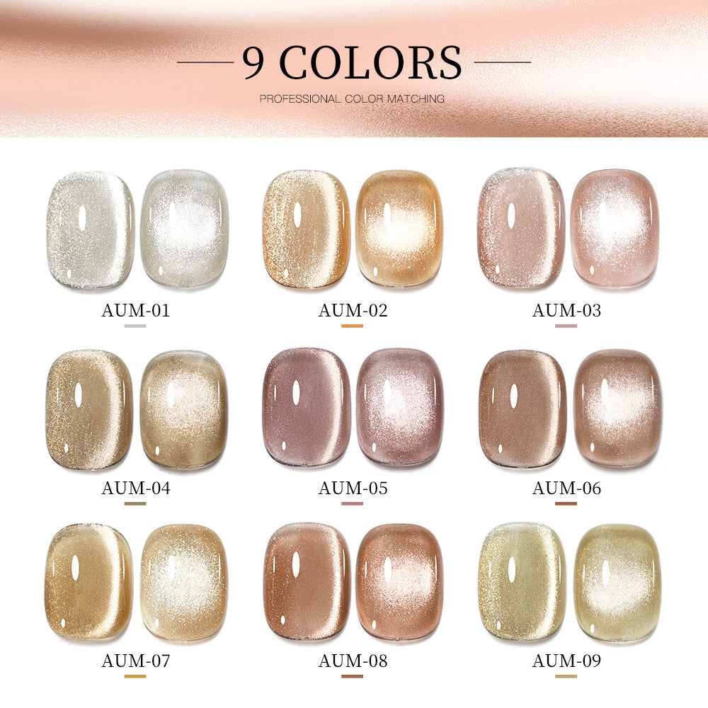 AS Champagne Cat Eye Gel 15ml Mask Queen Nepal