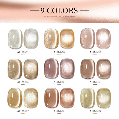 AS Champagne Cat Eye Gel 15ml Mask Queen Nepal