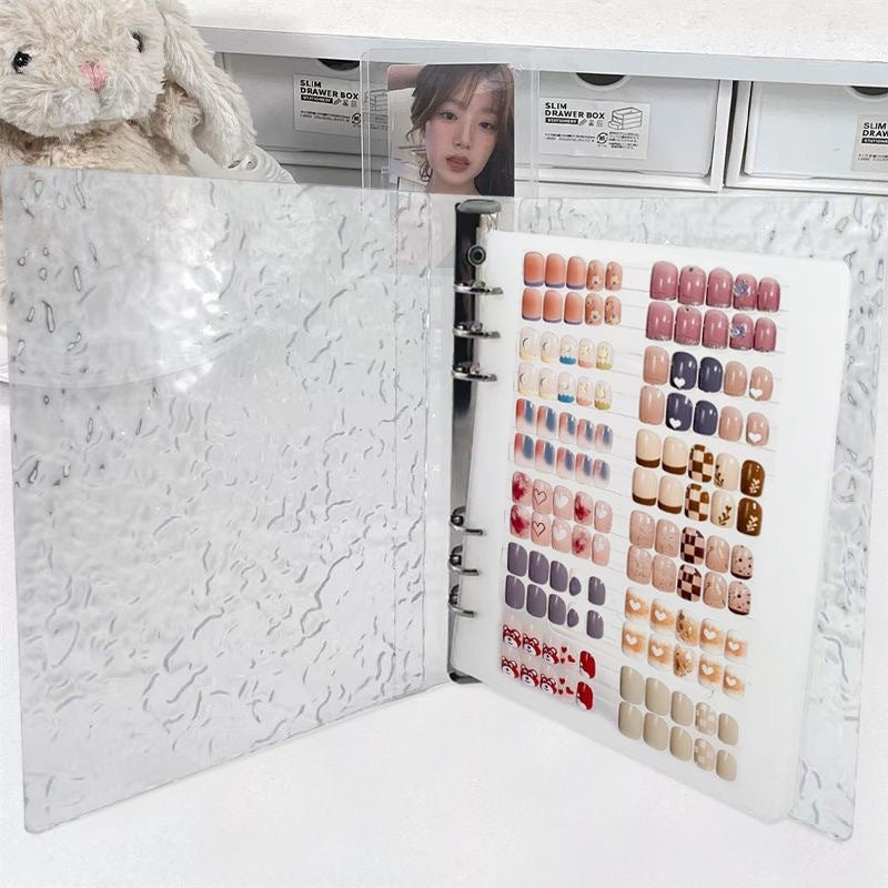 Press-On Nail Display Binder Mask Queen Nepal