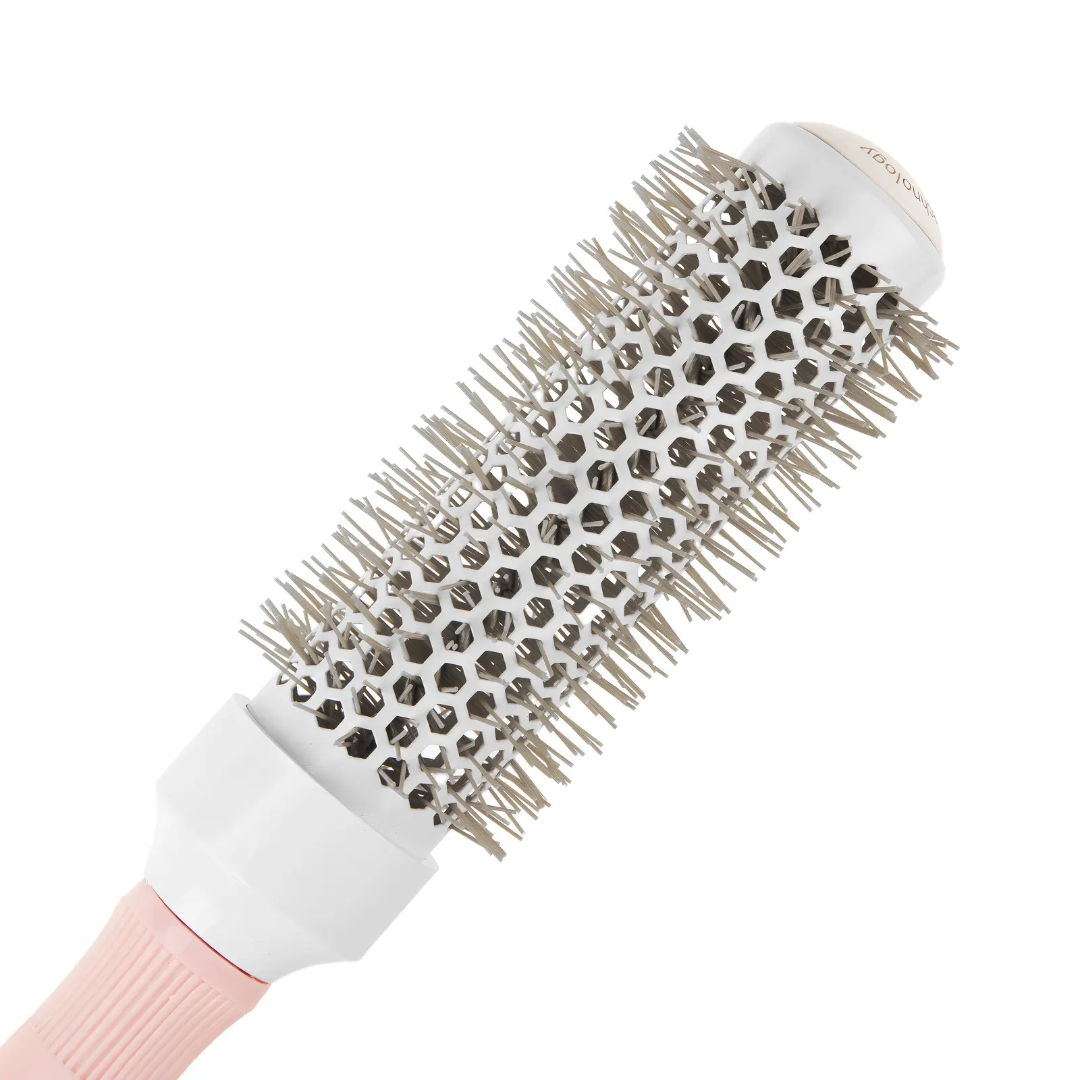 Professional Thermal Ceramic Round Brush — Salon Blowout Styling Mask Queen Nepal