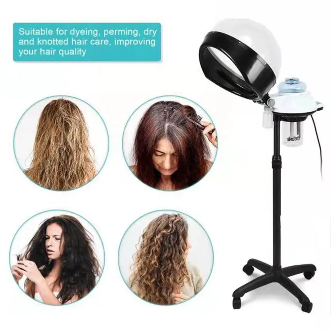 Salon Hair Steamer Machine with Rolling Base Mask Queen Nepal