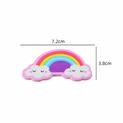 Cartoon Printed Filer Press On Nail Mask Queen Nepal