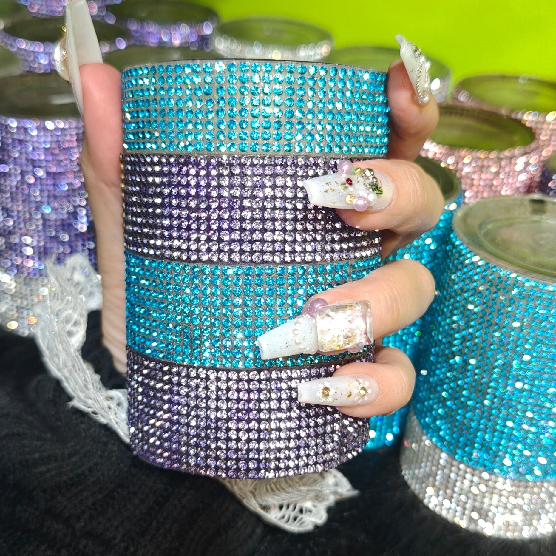 Brush Holder Storage Cubes For Organizing Nail Art Brushes Mask Queen Nepal