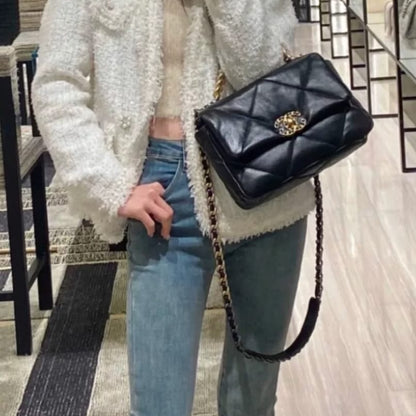 CHANEL Pre Owned Classis Flap 19 Shoulder Bag Easy Beauty Nepal