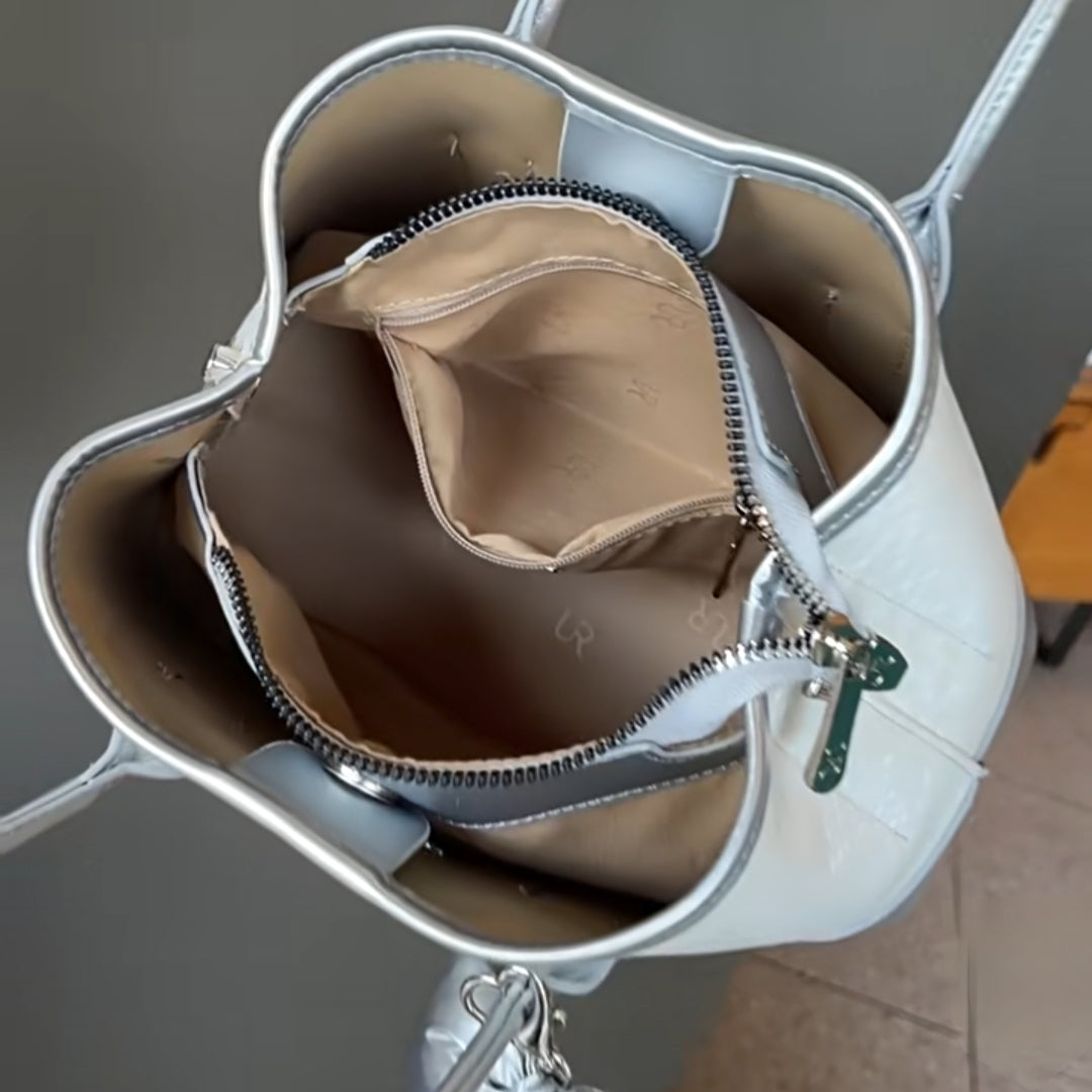 UR Pink Satchel Bow Charm Bag GAB-146 Mask Queen Nepal