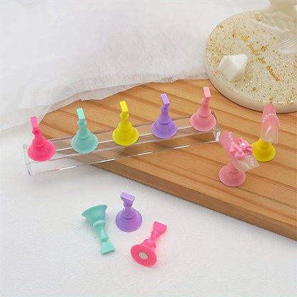 Nail Art Tips Stand Press On Stand Mask Queen Nepal