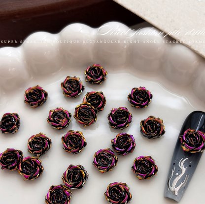 Mixed 20pcs Flower Charms Nail Art Accessories Mask Queen Nepal