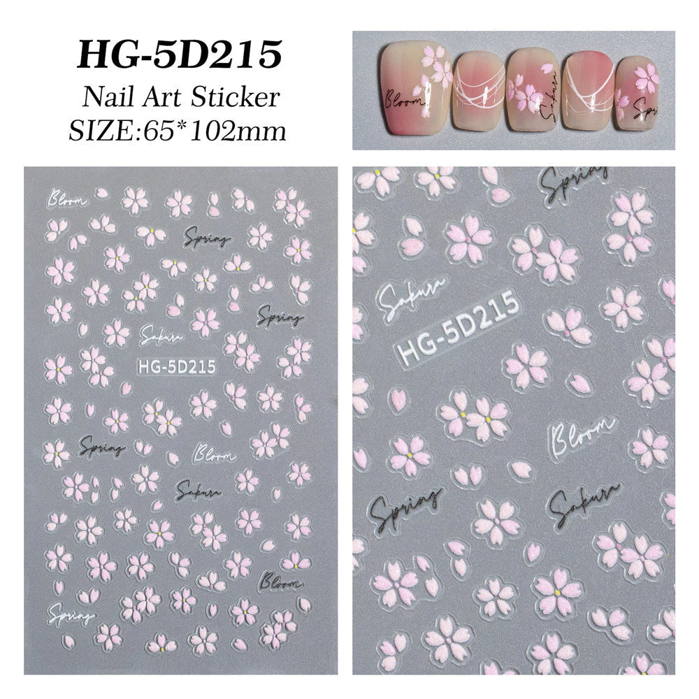 MOSR Nail Art Flower DIY Sticker For Nails Mask Queen Nepal