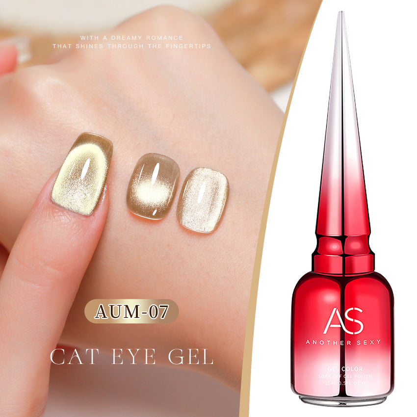 AS Champagne Cat Eye Gel 15ml Mask Queen Nepal
