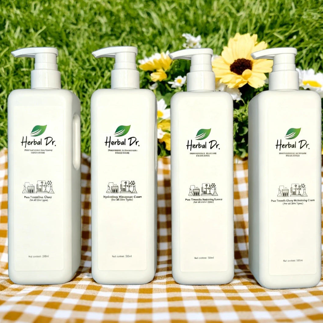 Herbal Dr. Facial  Pure Tremella Glowy Moisturizing Cream 500ml Mask Queen Nepal