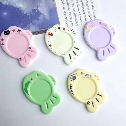 Cute Cartoon Nail Art Color Mixing Palette Mask Queen Nepal