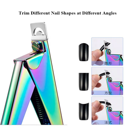 DX022 Luxury Stainless Steel Nail Tip Clipper Mask Queen Nepal