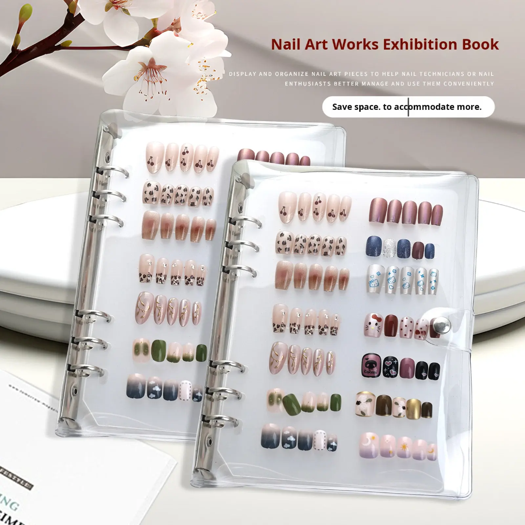 Press-On Nail Display Binder Mask Queen Nepal