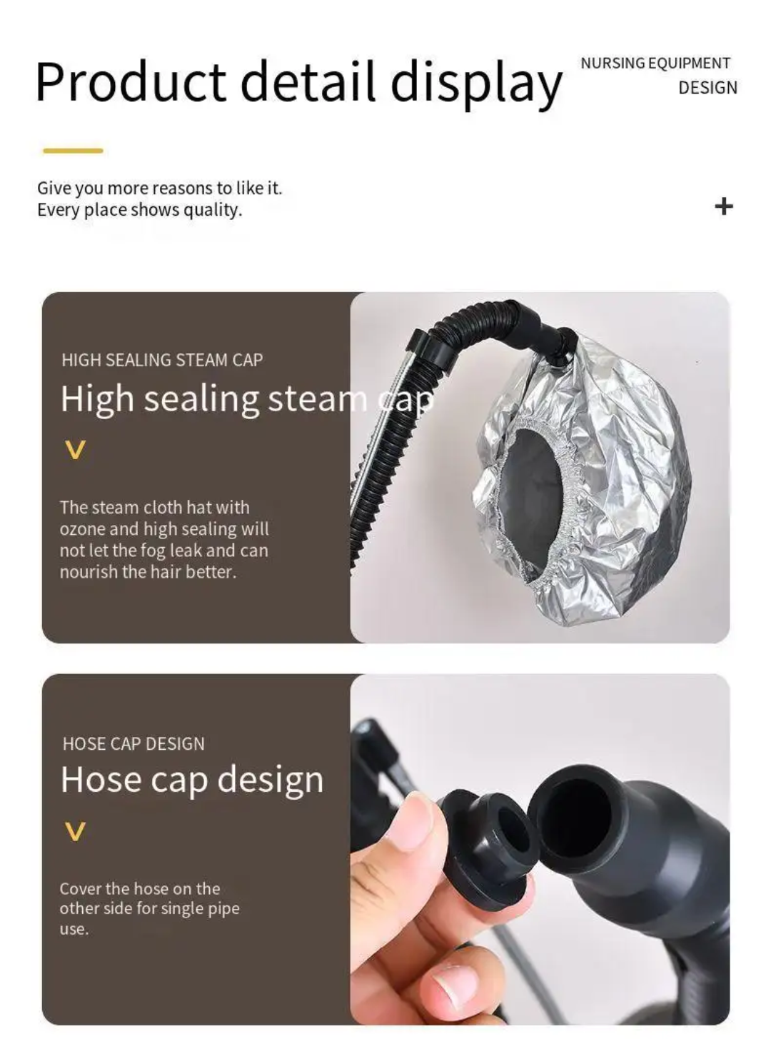 Ultrasonic Nano Hair Care Steamer Mask Queen Nepal