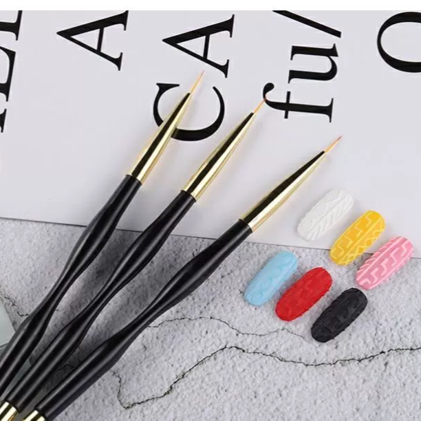 Professional Nail Art Dual Ended Brush Mask Queen Nepal