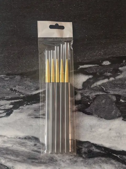 Acrylic Aurora Brush 6Pcs Set Mask Queen Nepal