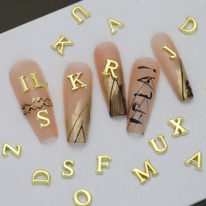 Alphabet Design Nail Art Rhinestone JS117-S1 / S2 Mask Queen Nepal