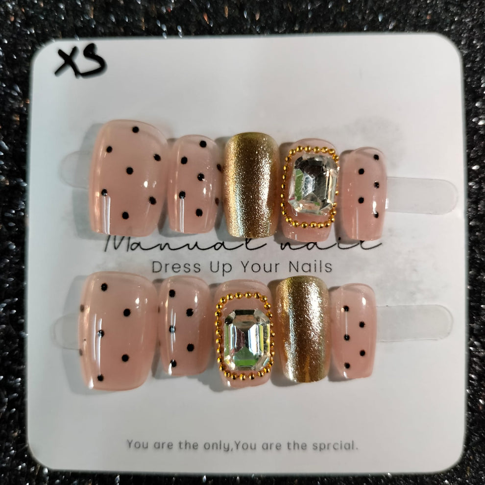Press On Nails 10Pcs Code-Z Easy Beauty Nepal