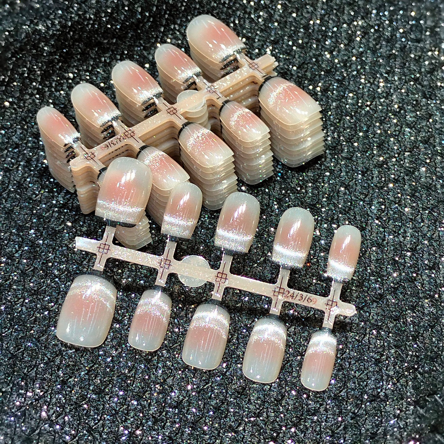 Pre Shape Ombre Press On Tips Mask Queen Nepal