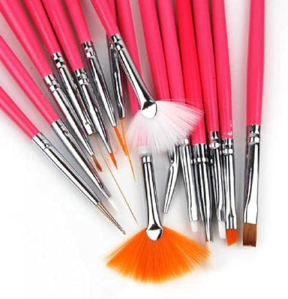15 Piece Nail Art Brush Set. Mask Queen Nepal