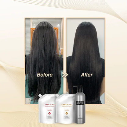 YOGI CARE Ubond Straighening Cream A+B 1000ml*2 Mask Queen Nepal
