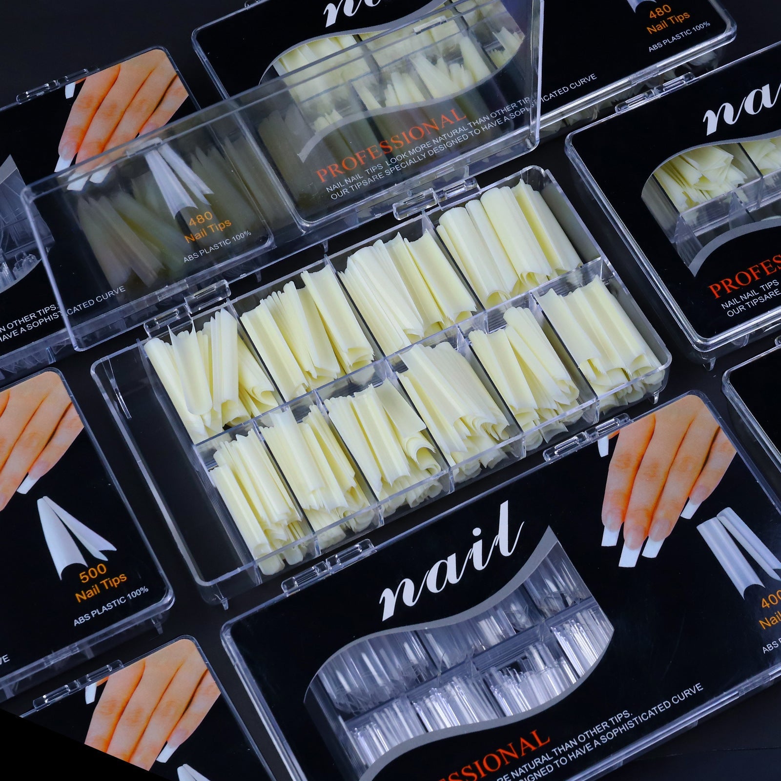 Gel X Nail Tips (500 Pcs Box) Mask Queen Nepal