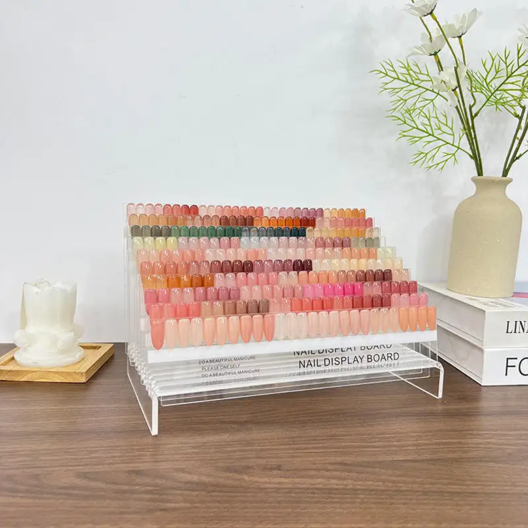 Gel Color Nail Art Display Board(60/90/120 color) Mask Queen Nepal