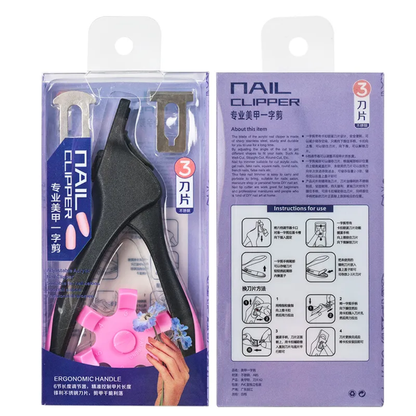 3-in-1 U-Shaped Nail Tip Cutter Mask Queen Nepal