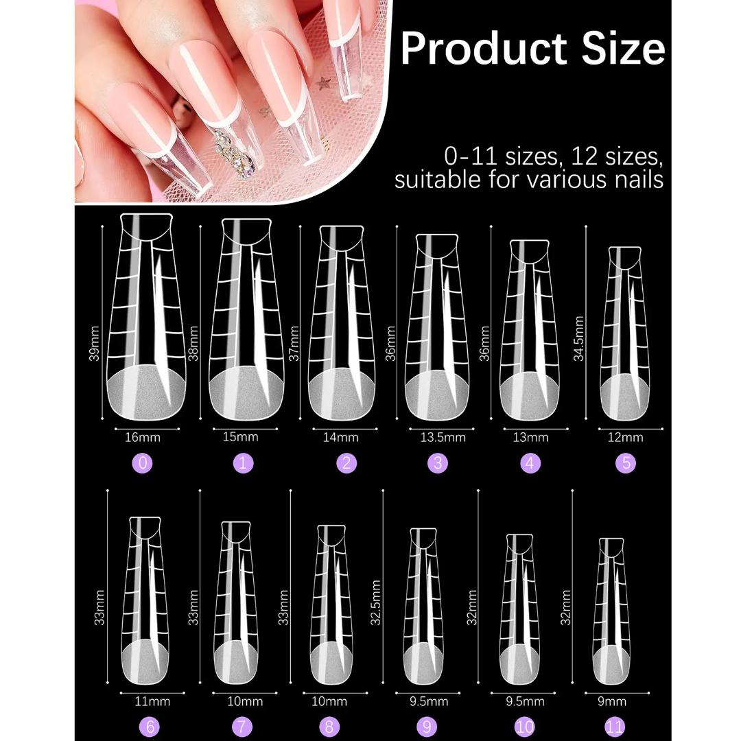 Extension Nail Form/Mold (24 Pcs) Mask Queen Nepal