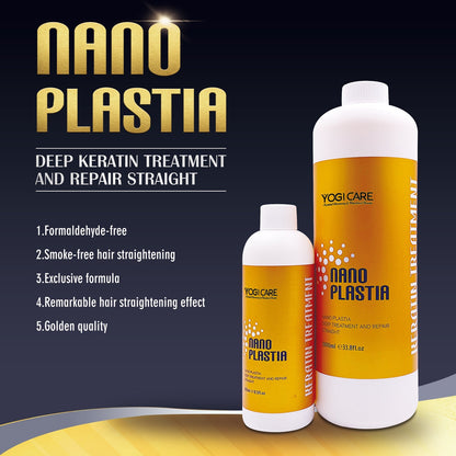 YOGI CARE NANO PLASTIC TREATMENT 1000ml Mask Queen Nepal