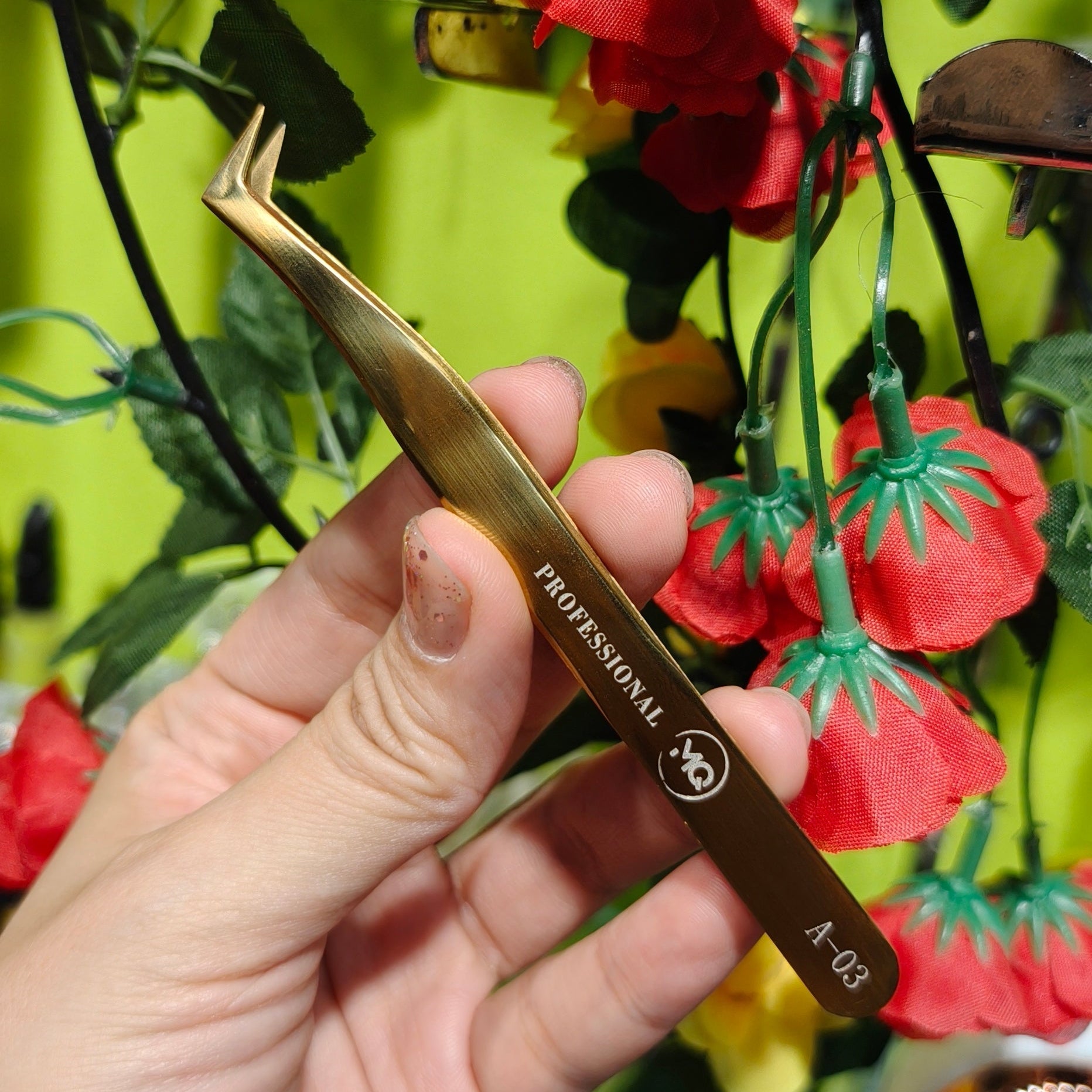 MQ Professional Lashes Tweezer Set A-01/A-02 Mask Queen Nepal