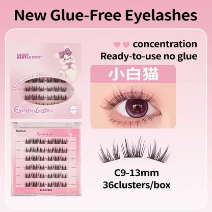 Pre Glued Lazy Series Individual Cluster Lash Mask Queen Nepal