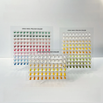 Gel Color Nail Art Display Board(60/90/120 color) Mask Queen Nepal