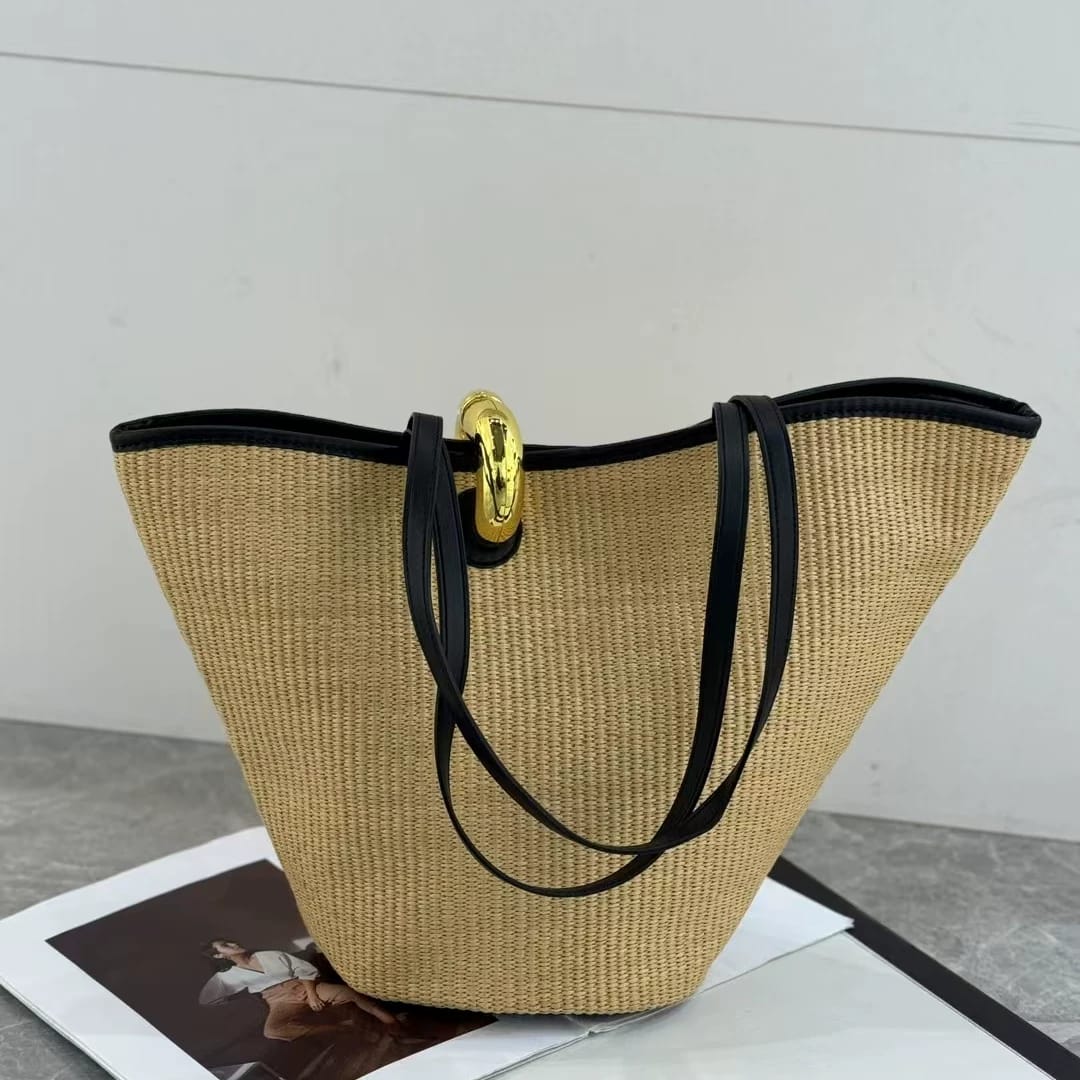 Le Bambola Raffia Girl Tote Bag Easy Beauty Nepal