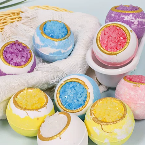 Pedicure Crystal Oasis Bath Bomb Easy Beauty Nepal