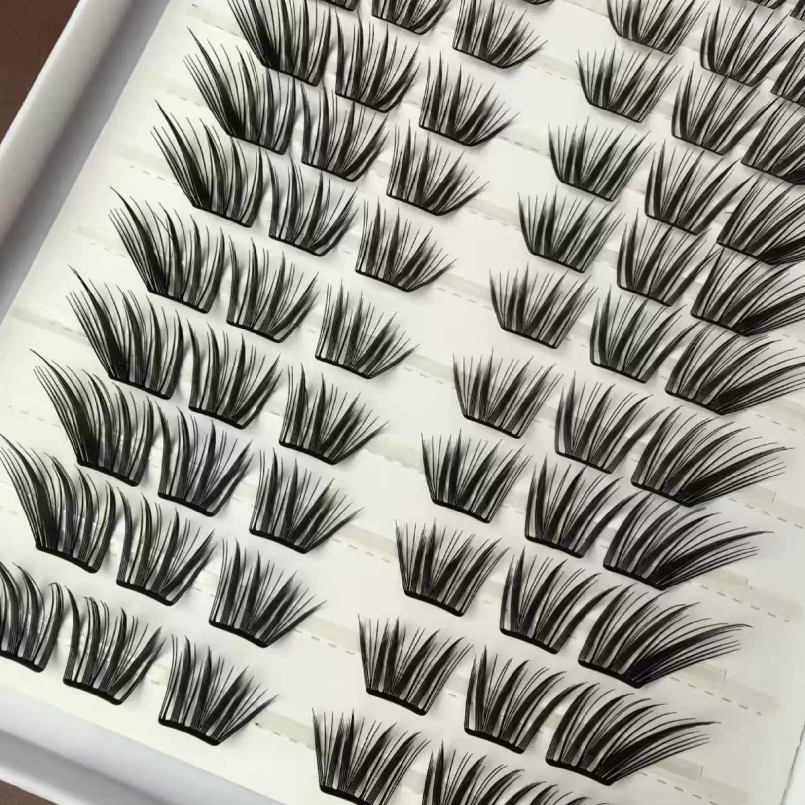 Pre Glued Mix Cluster Lash 180D (CMYP) Mask Queen Nepal