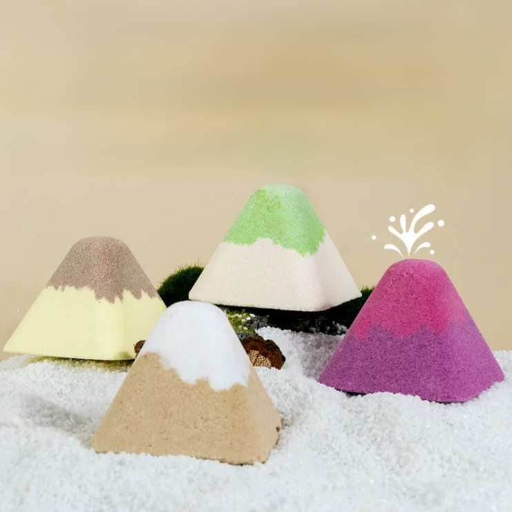Pedicure Volcano Shaped Bath Bomb Easy Beauty Nepal