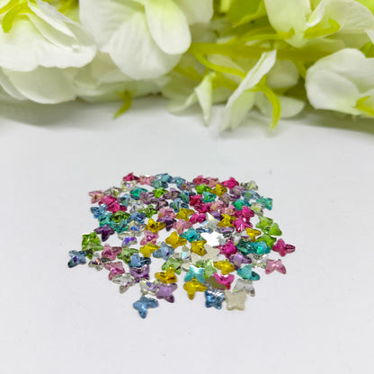 Colorful Mini Nail Art Decorations Rhinestones Mask Queen Nepal