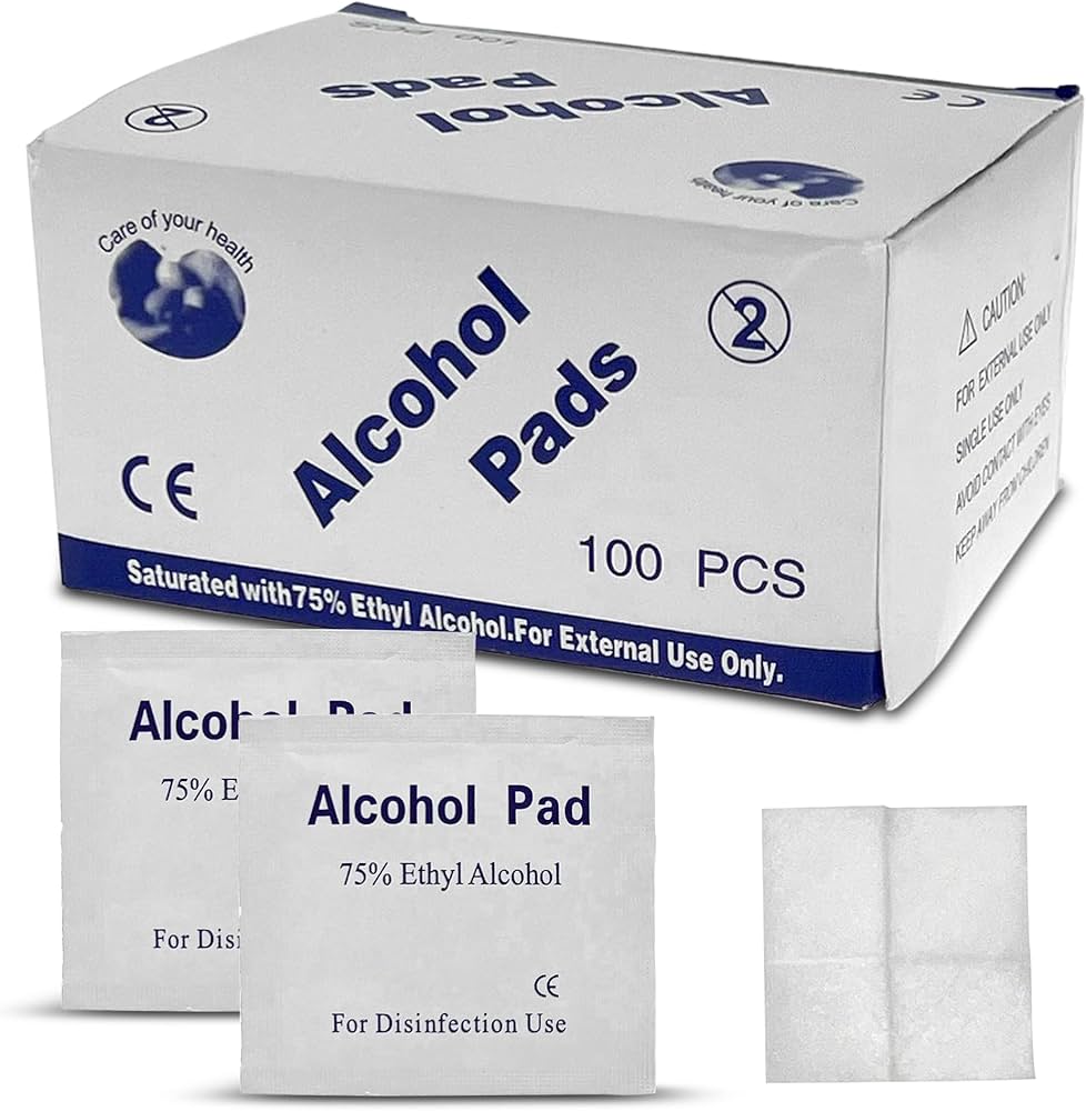 Alcohol Pad 75% Ethyl Alcohol Mask Queen Nepal