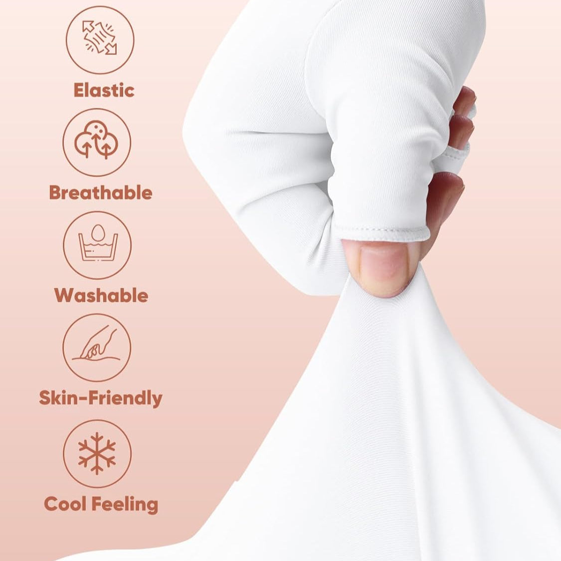 Anti UV Gloves for Nails UV Shield Long Glove Mask Queen Nepal