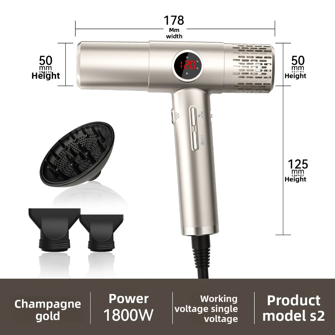 Professional Ionic High-Speed Hair Dryer Mask Queen Nepal