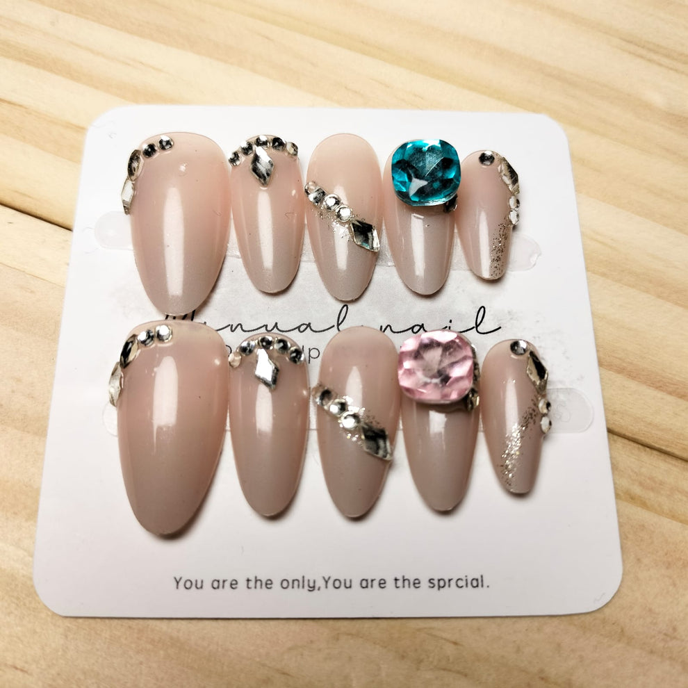 Press On Nails 10Pcs Code-Y Easy Beauty Nepal
