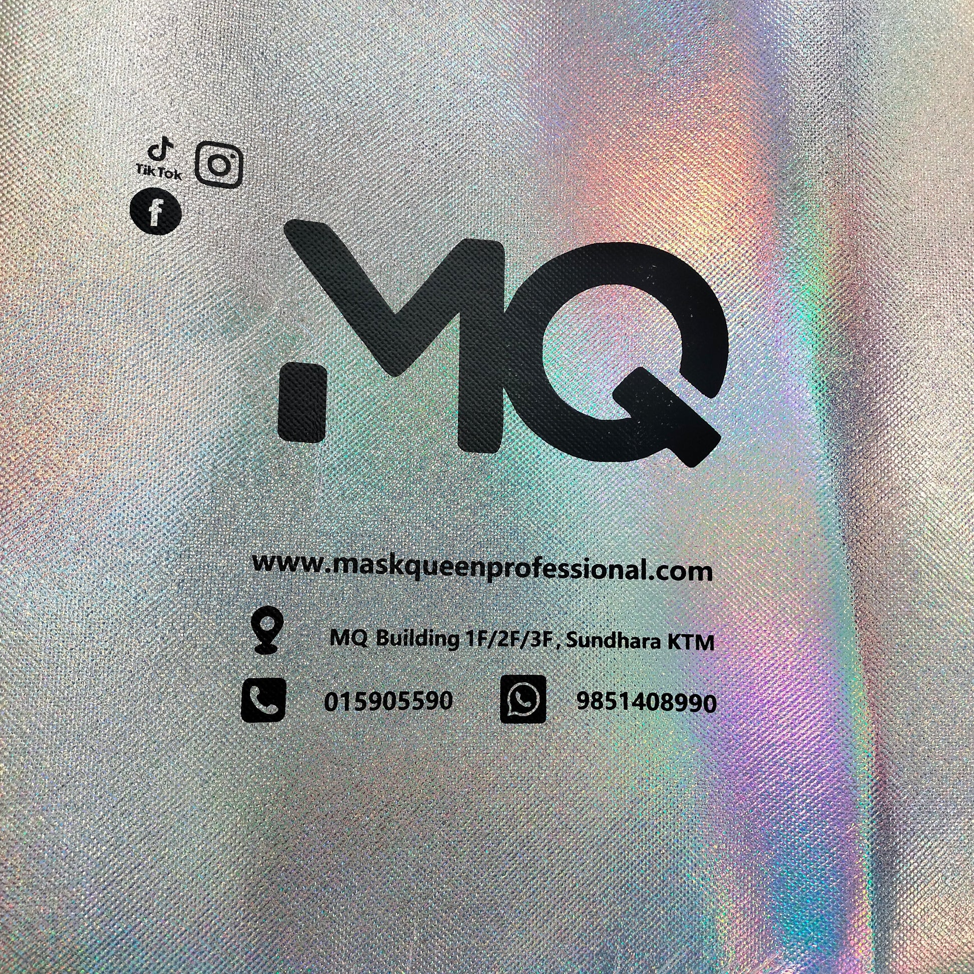MQ Print Fiber Packing Bag Mask Queen Nepal