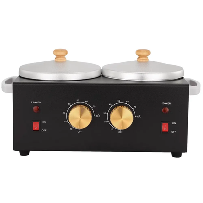 Professional Double Wax Warmer Machine For Hair Removal Mask Queen Nepal