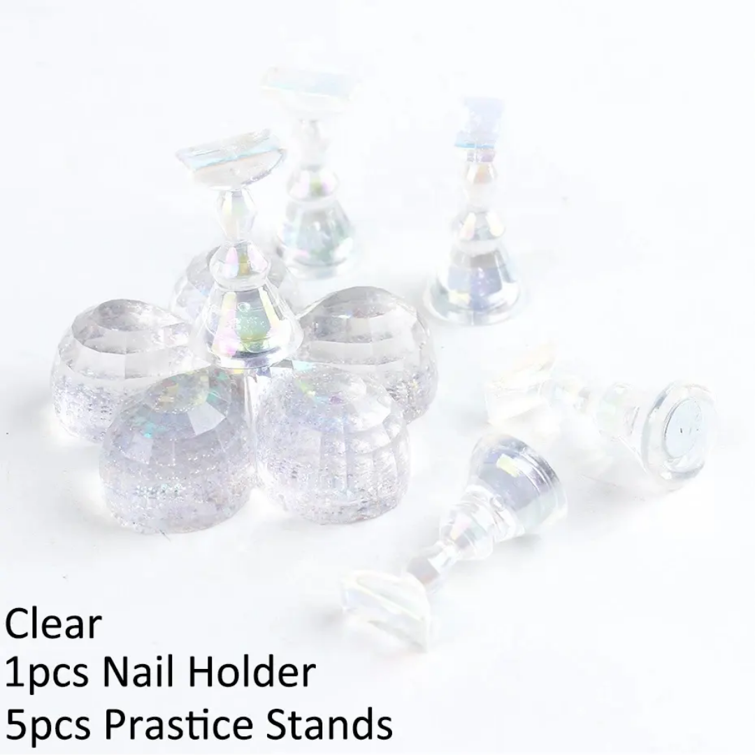 Nail Art Tips Stand Press On Stand Mask Queen Nepal