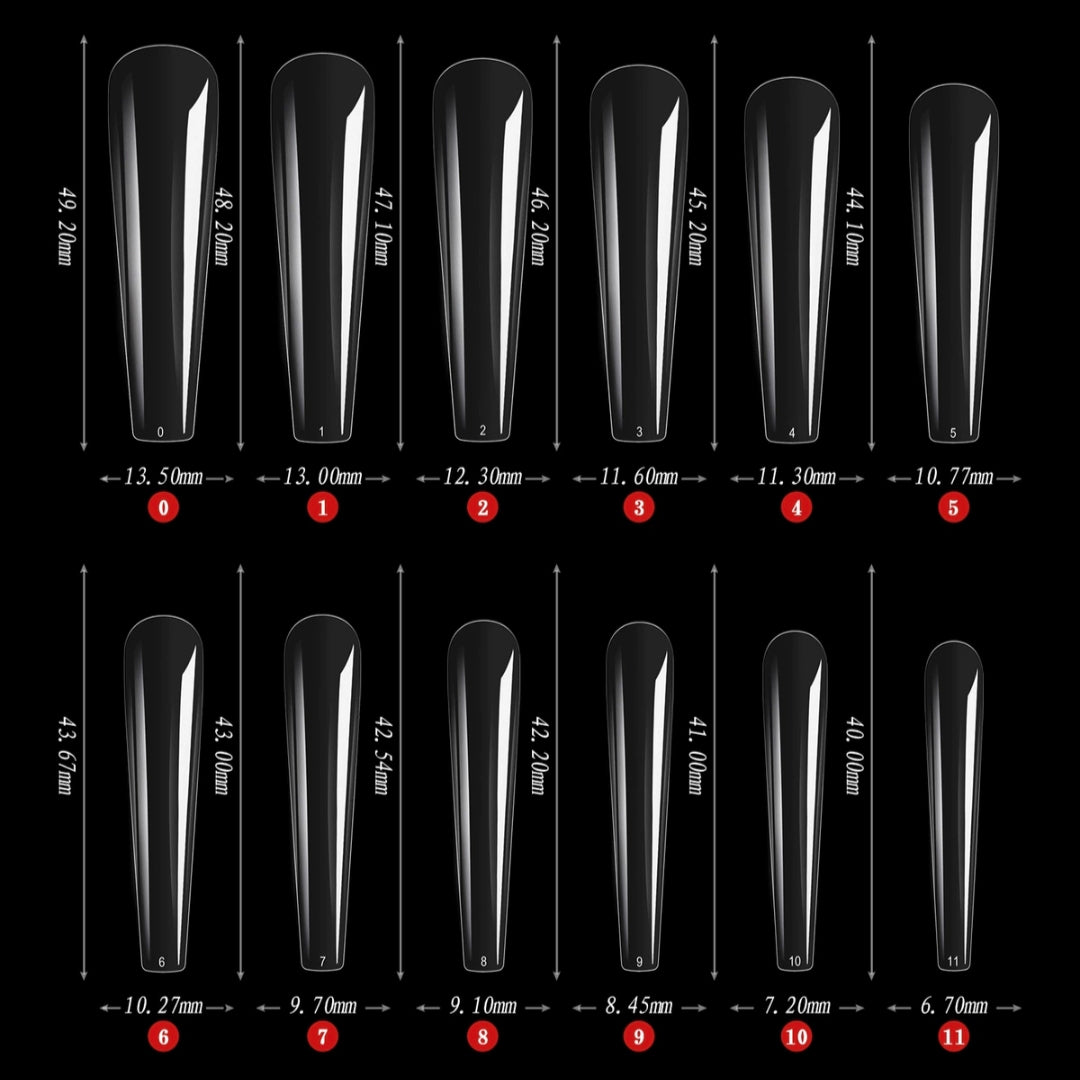 Fake Nail Tips Packet (500 Pcs) Mask Queen Nepal