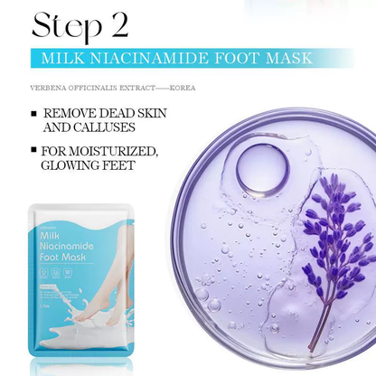 KORMESIC Milk Niacinamide Hand & Foot Mask Easy Beauty Nepal