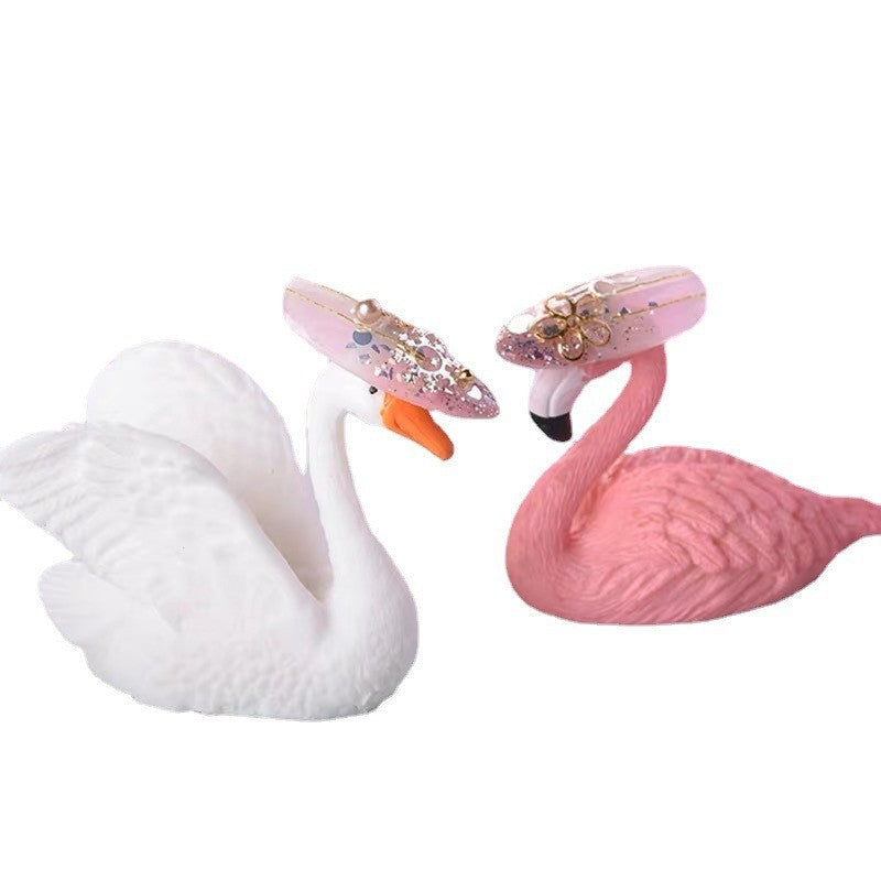 Nail Art Tips Stand Press On Stand Flamingo Mask Queen Nepal